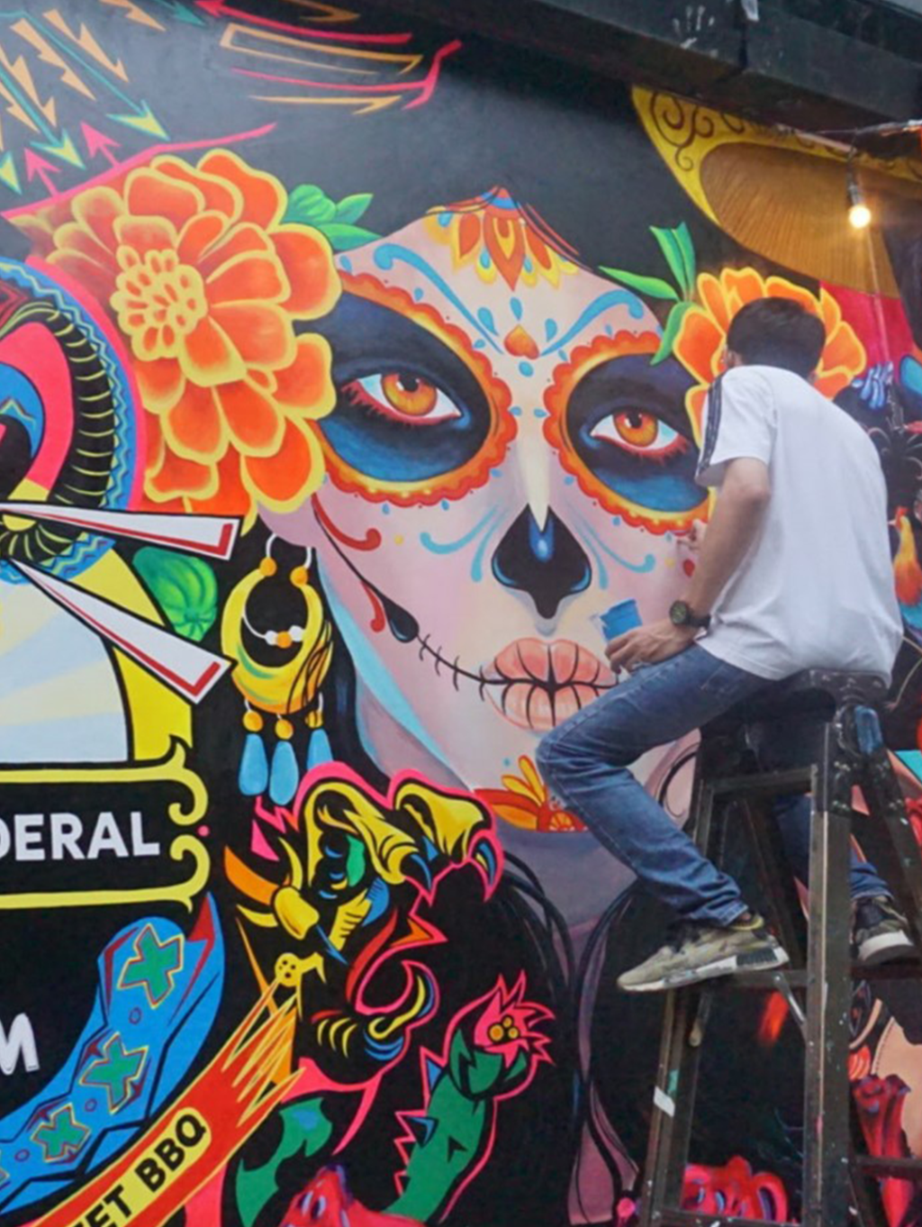 Tổng hợp mẫu tranh vẽ tường đẹp, đơn giản&nbsp;#1