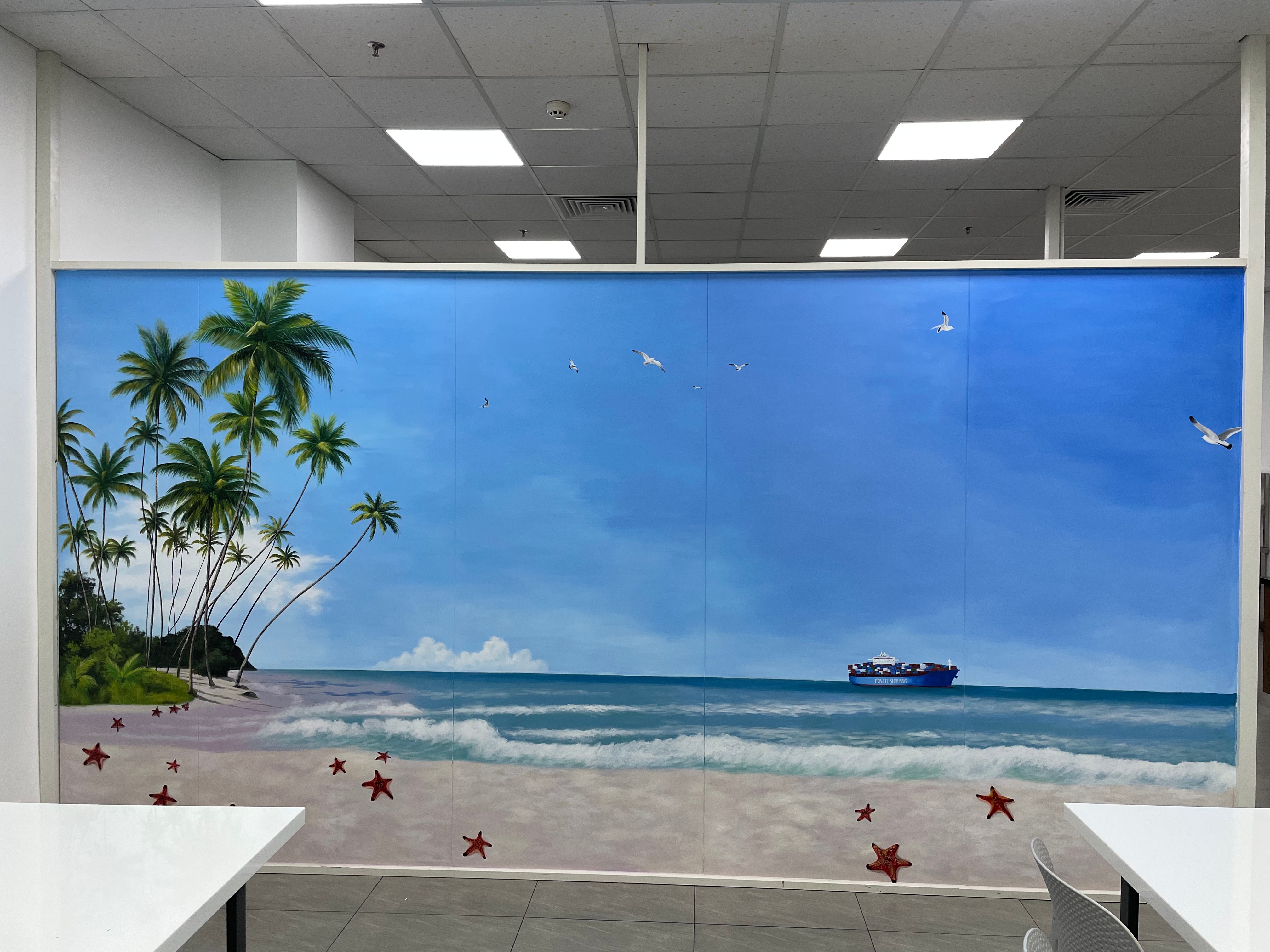 Tranh văn phòng trang trí do PHAN CÔNG decor thực hiện