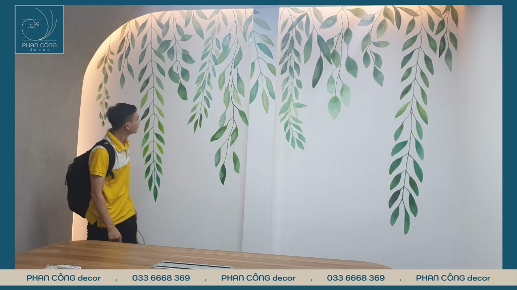 Tranh tường do PHAN CÔNG decor thực hiện