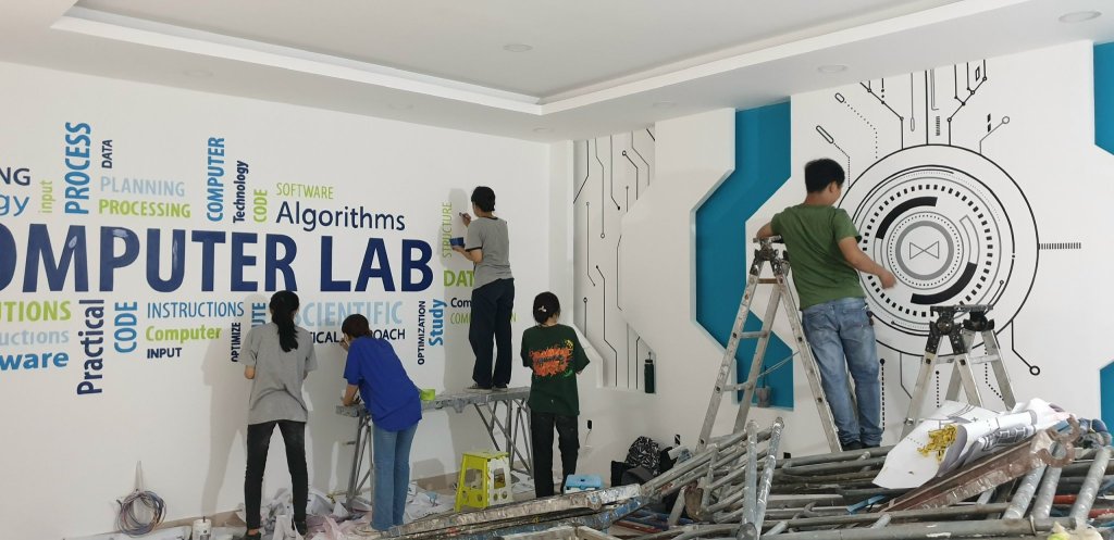 Vì sao chọn PHAN CÔNG decor là đơn vị vẽ tranh tường trường học?