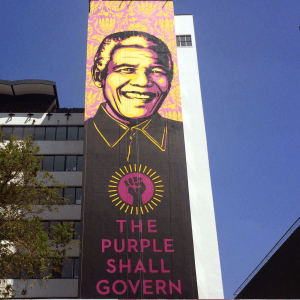 “Nelson Mandela Mural” –  Shepard Fairey (Johannesburg, Nam Phi)