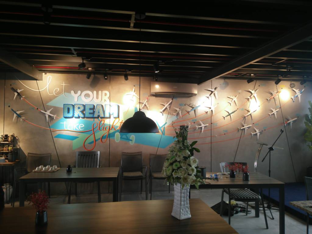 Mẫu vẽ tranh tường nhà hàng | Mẫu 7