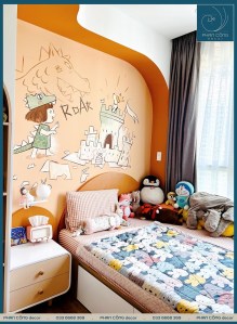 Tranh tường hoạt hình cho bé - 1