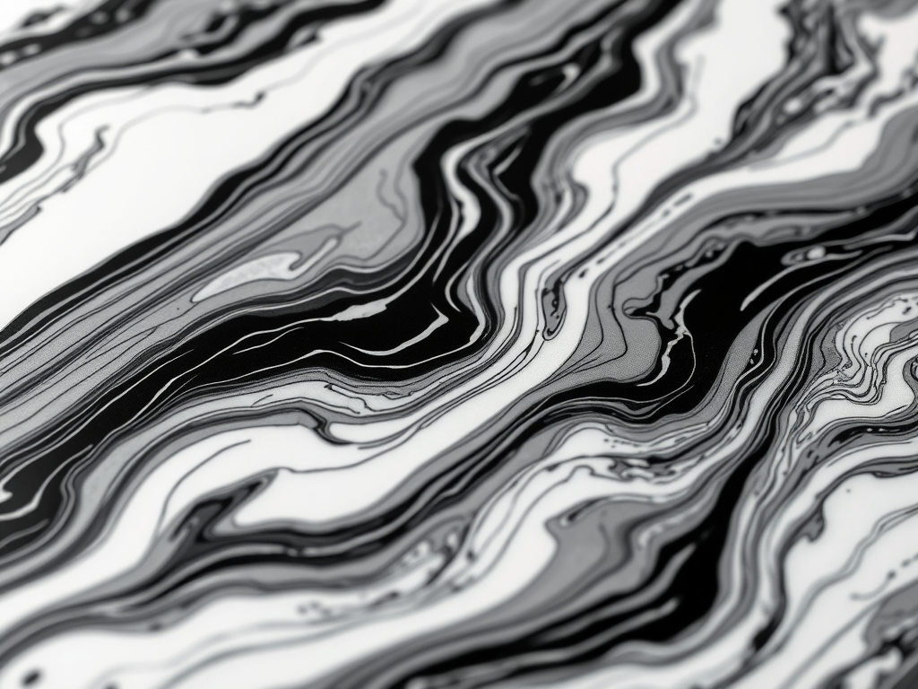 Hình ảnh đại diện cho nước sơn đen trắng trong thi công tranh tường