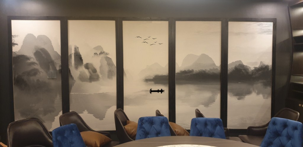 Mẫu vẽ tranh tường nhà hàng | Mẫu 5