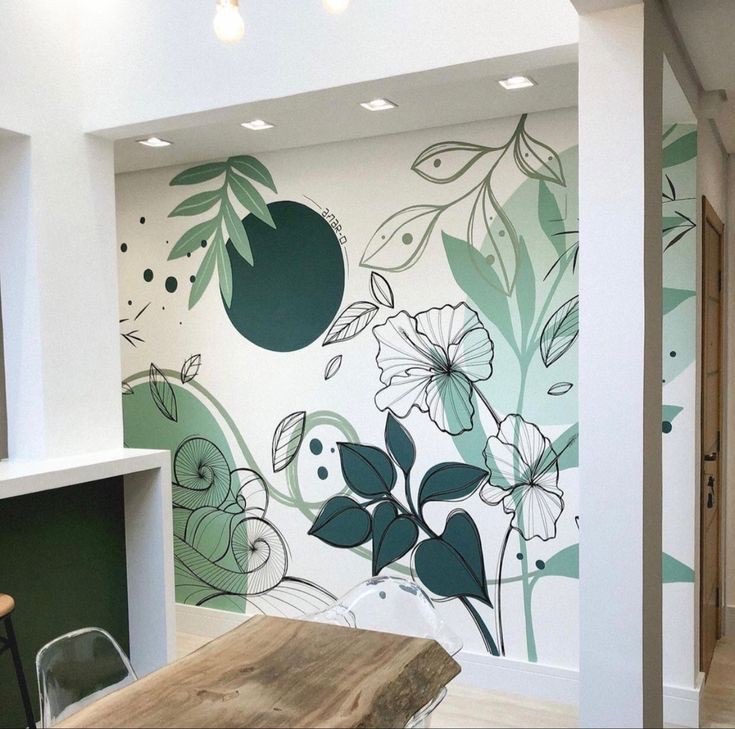 Mẫu vẽ tranh tường phòng khách tại PHAN CÔNG decor | Mẫu 3