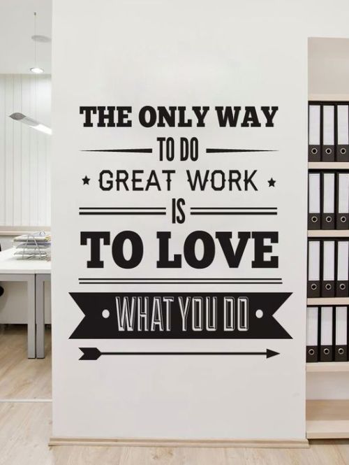The only way to do great work is to love what you do TẠI PHAN CÔNG DECOR