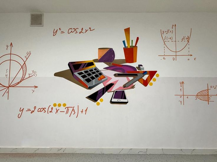 Mẫu vẽ tranh tường trường học | trường phổ thông - 7