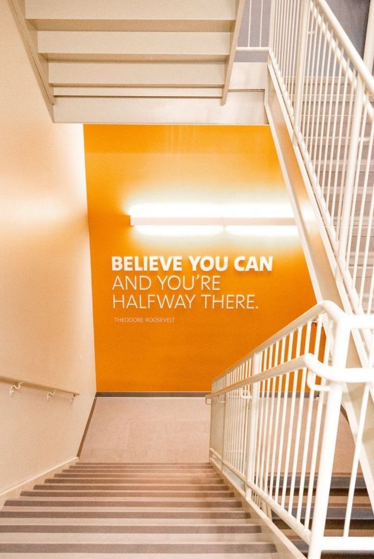 Believe you can and you're halfway there - Mẫu 1