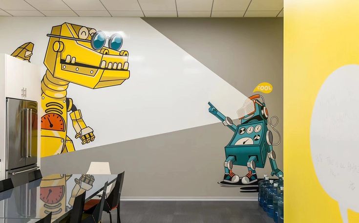 Mẫu vẽ tranh tường trường học | trường phổ thông - 8