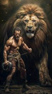 Mẫu vẽ tranh tường phòng Gym phong cách chân thực – 3D - 1