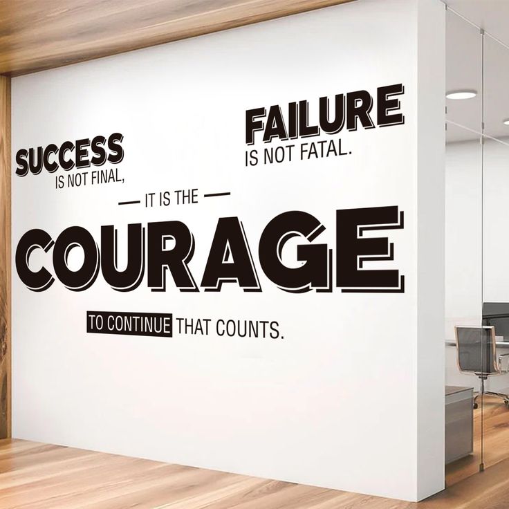 Success is not final, failure is not fatal: It is the courage to continue that counts. -  Mẫu 2