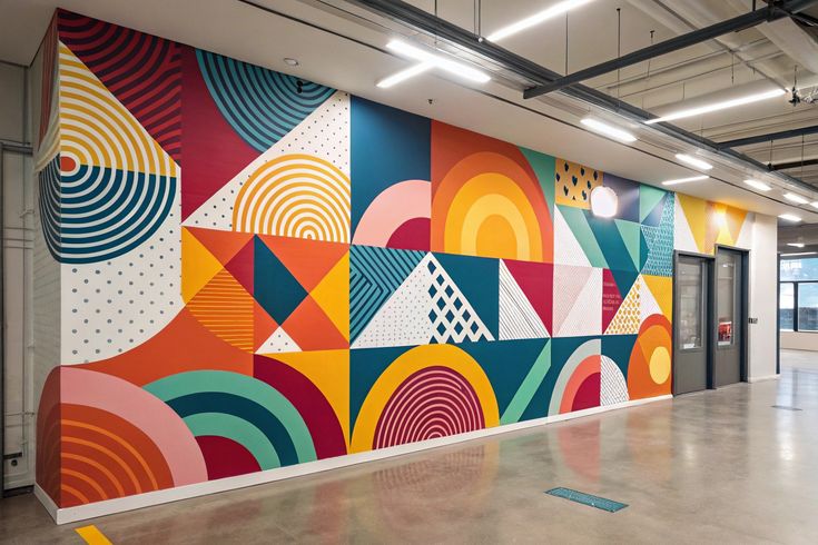 Mẫu vẽ tranh tường trường học | trường đại học - 2