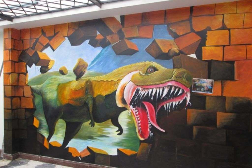 Vẽ tranh tường bằng màu gì?  - Màu acrylic