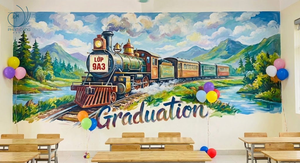 Các phong cách tranh tường phù hợp học sinh – sinh viên