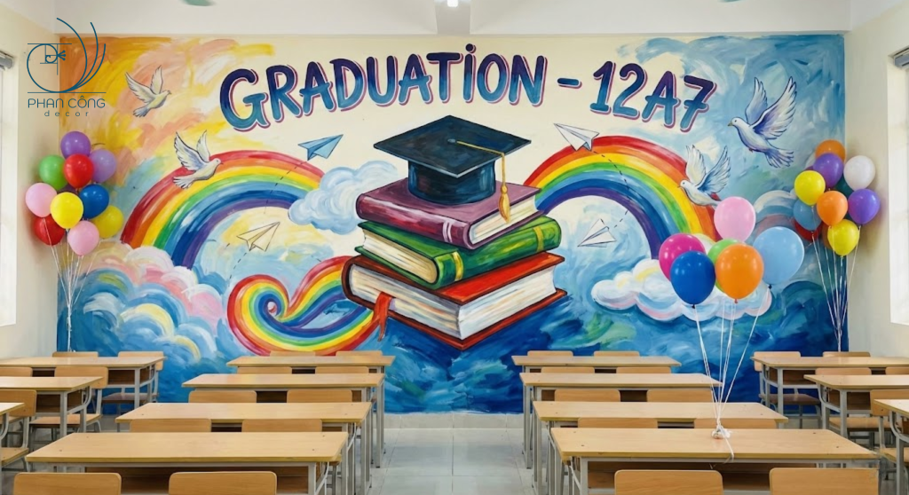 Phong cách tranh tường không gian - fantasy tại PHAN CÔNG decor