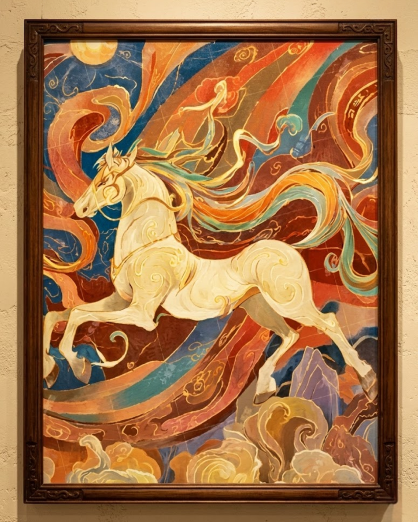 Mẫu trang trí nhà ngày Tết bằng tranh canvas được ưa chuộng | Mẫu 1