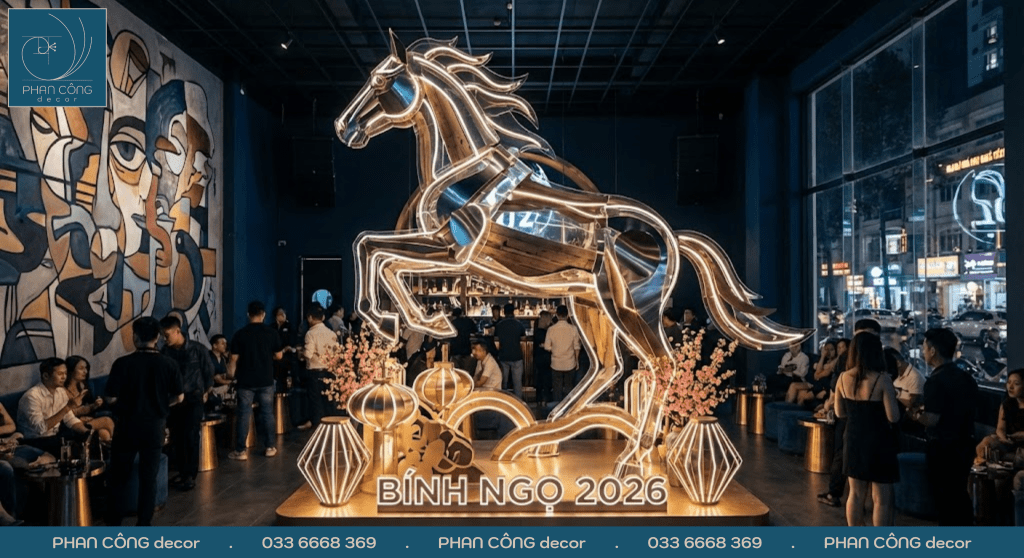 Tại sao cần phải decor Tết cho quán bar?