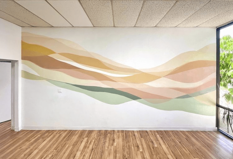 Vẽ tranh tường cho spa tại PHAN CÔNG decor