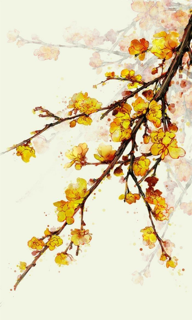 Trang trí phòng khách ngày Tết bằng tranh canvas treo tường | Mẫu 2