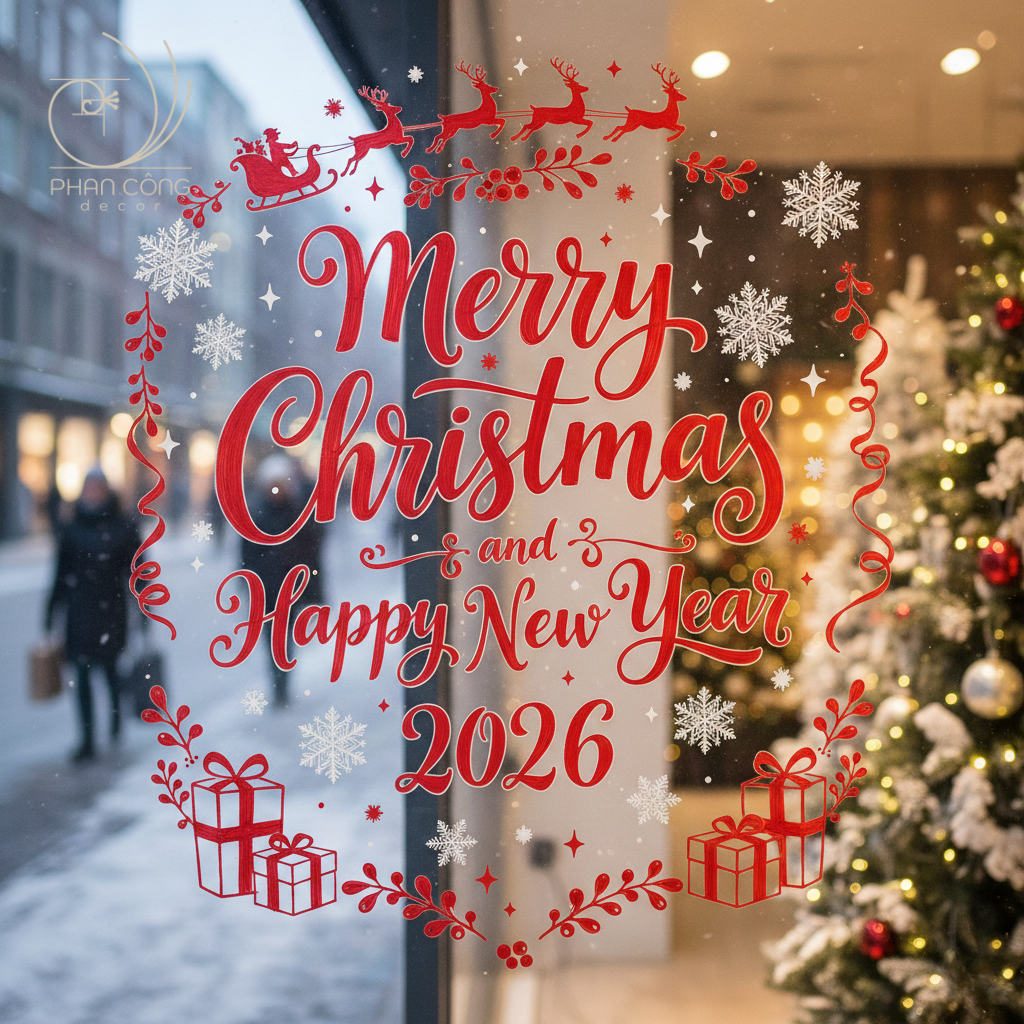 Tranh chữ noel tại PHAN CÔNG decor | Mẫu 1