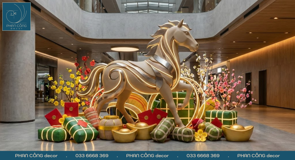 Mô hình trang trí 3D decor quán bar