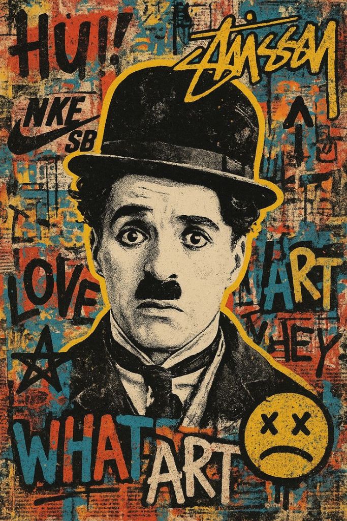 Mẫu tranh tường quán bar phong cách retro, vintage | Mẫu 2