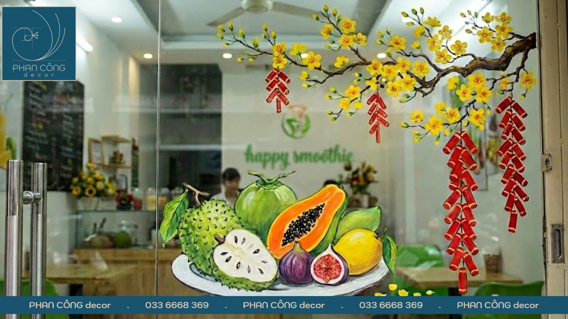 Tranh Mâm Ngũ Quả Ngày Tết Trang Trí Kính 2026