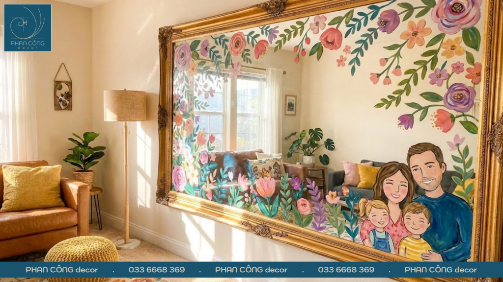 Cách vẽ tranh gia đình ngày Tết từ ý tưởng đến bố cục