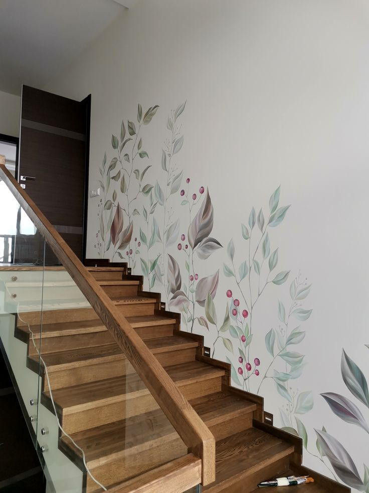 Mẫu Vẽ Tranh Tường Cầu Thang Đẹp & Độc Đáo tại PHAN CÔNG decor | Mẫu 2
