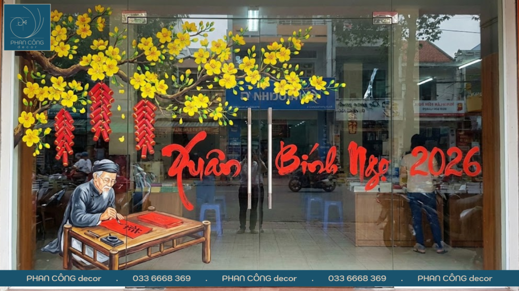 Tranh Vẽ Ông Đồ Ngày Tết Đẹp & Độc Đáo tại PHAN CÔNG decor