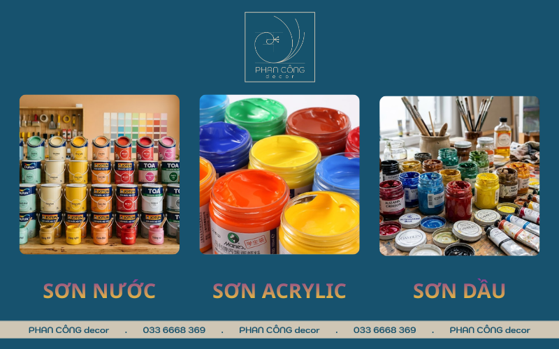 Chất liệu vẽ tranh tường gồm những gì? Cách chọn phù hợp cho từng không gian